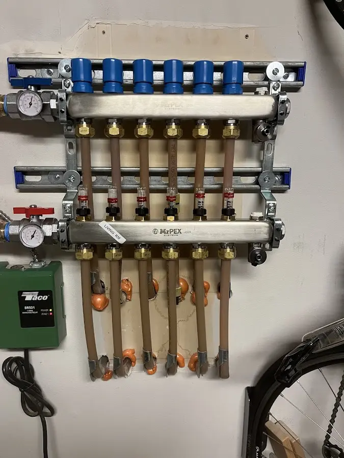 Plumber performing Leak Detection at a residential property in West Bountiful